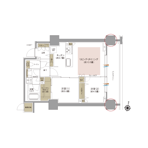 ETYPE 間取り図