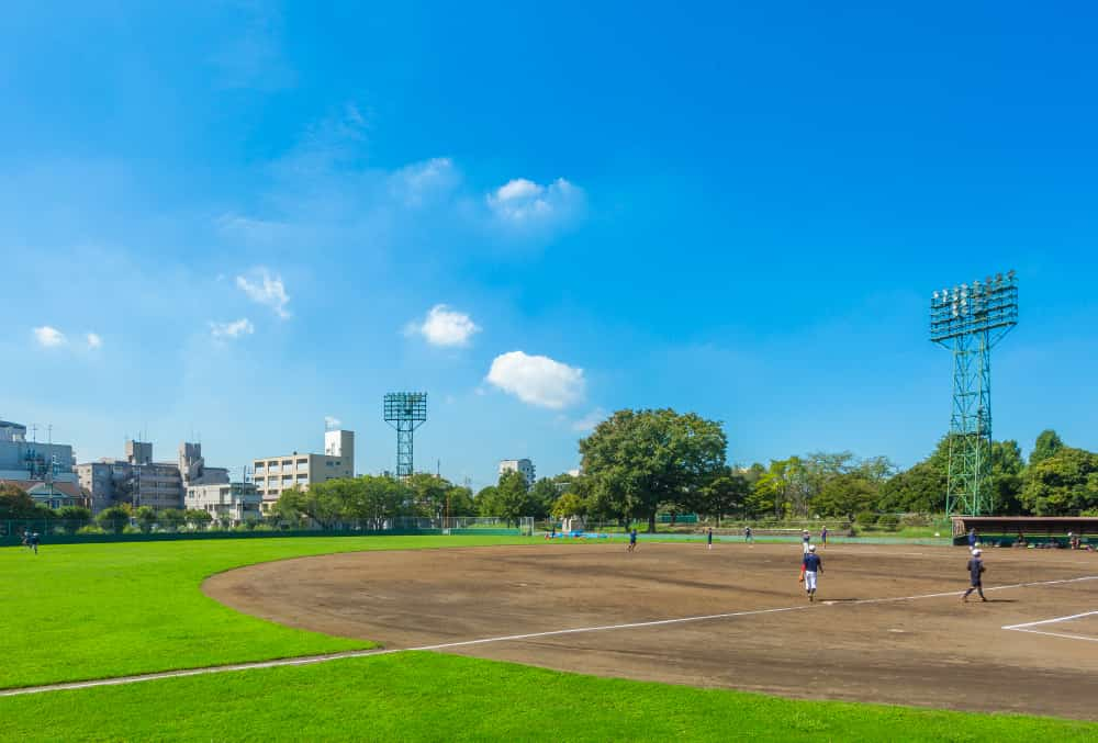 軟式・少年野球場