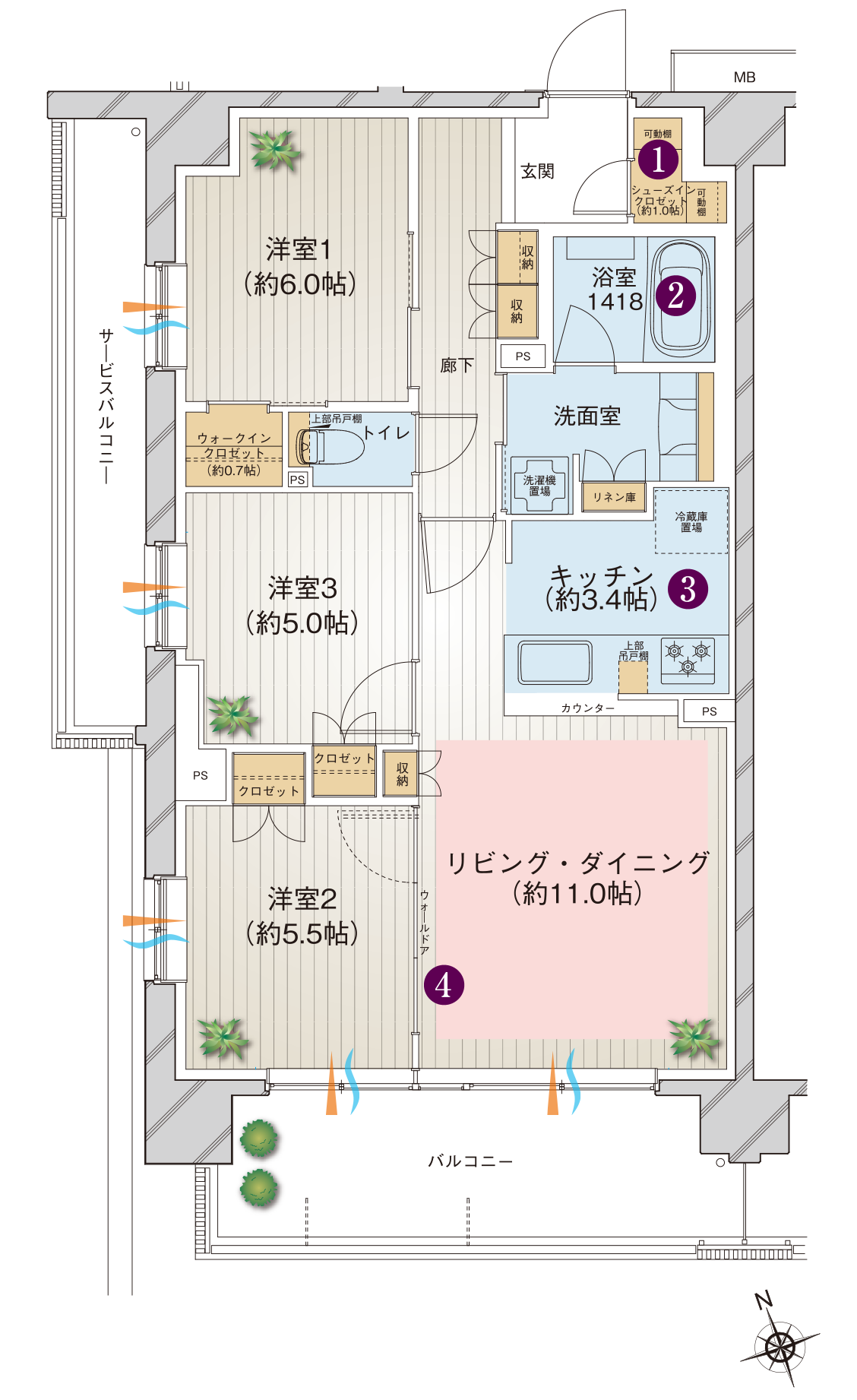 間取図