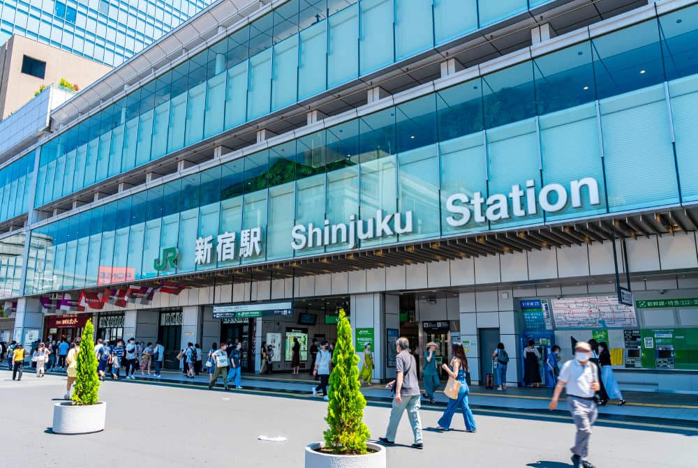 新宿駅写真